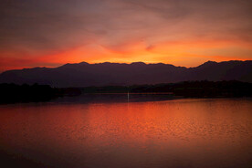 晚霞 夕阳