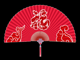  扇形边框