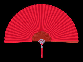  扇形边框 