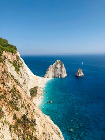 海岸岩石摄影