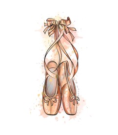 ai矢量芭蕾舞素材