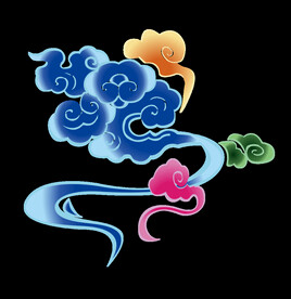 中国风祥云 