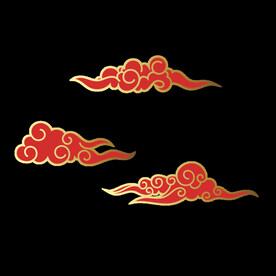 中国风祥云  