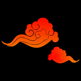 中国风祥云  