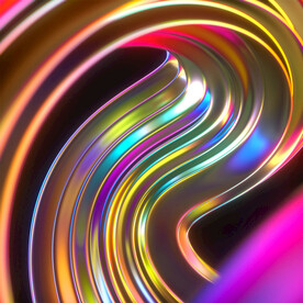 炫彩流体酸性艺术背景