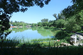 龙潭中湖风景 