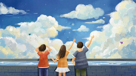 小清新简约创意海报图片