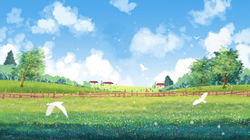  小清新简约创意海报图片