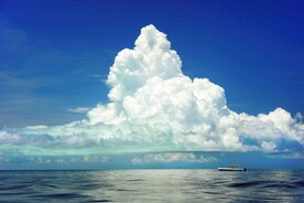 海上云团摄影