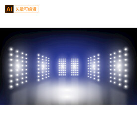 舞台灯效素材