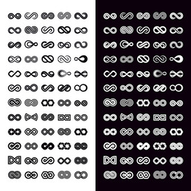 无限数学图标图片