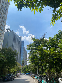城市小路建筑