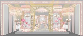 粉色欧式婚礼