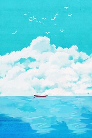  小清新简约创意海报图片