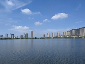 滨湖现代建筑群