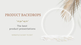 产品展示背景模板PSD素材