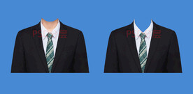 男人西装衣服素材psd