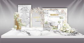 银色大理石婚礼