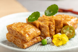 菌菇素鸭