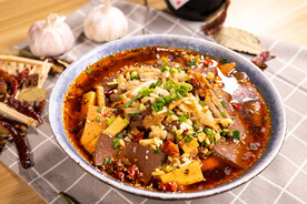 家常菜毛血旺