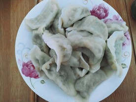 一盘水饺