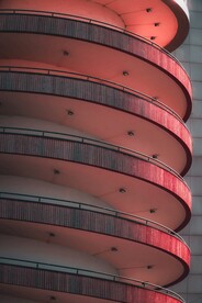 弧形建筑纹理
