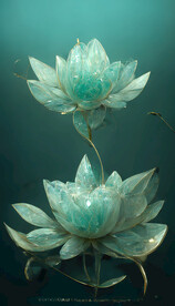 水晶睡莲