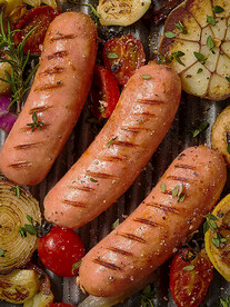 烤肠美食