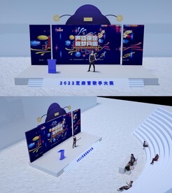 歌手大赛舞台c4d oc渲染器