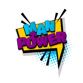 漫画文字效果气泡波普风格对话框