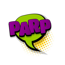 漫画文字效果气泡波普风格对话框