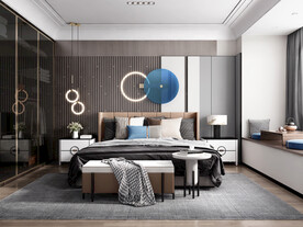卧室场景图片