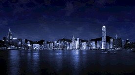 夜晚城市摄影