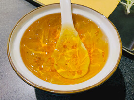 桂花凉粉糖水