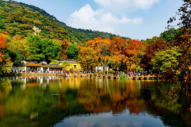 天平山秋天