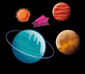 宇宙行星