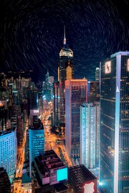 都市夜晚摄影