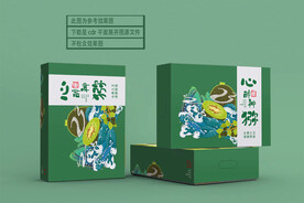 猕猴桃包装 平面展开文件