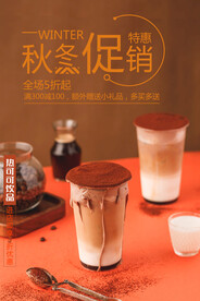 奶茶海报