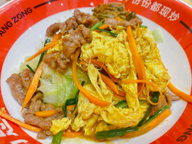 滑蛋牛肉饭