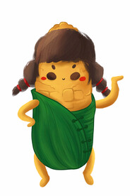 元玉米 
