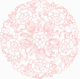 花线描图