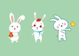 卡通兔子系列
