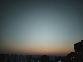 晚霞