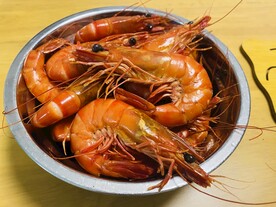 白灼大明虾