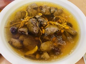 鸭血汤美食
