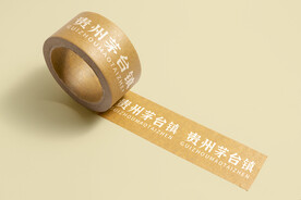 黄色胶带样机