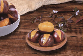 糖炒板栗素材