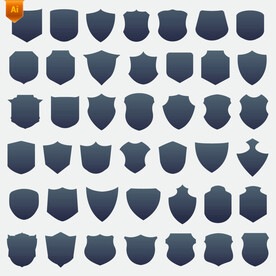 各种盾牌icon