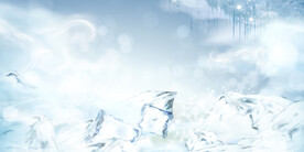 冰块海报 背景图